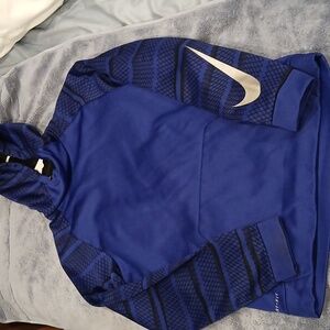 Nike Tri Flow Thermafit Royal Blue Hoodie
